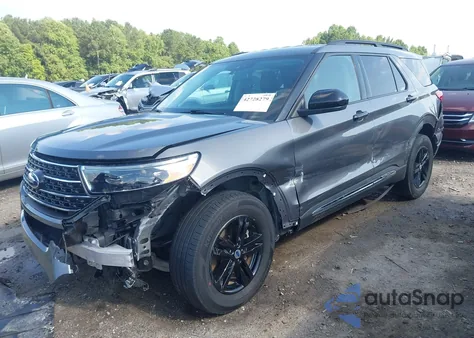 2021 Ford Explorer Xlt z USA, uszkodzony, nr VIN 1FMSK8DH9MGA90520